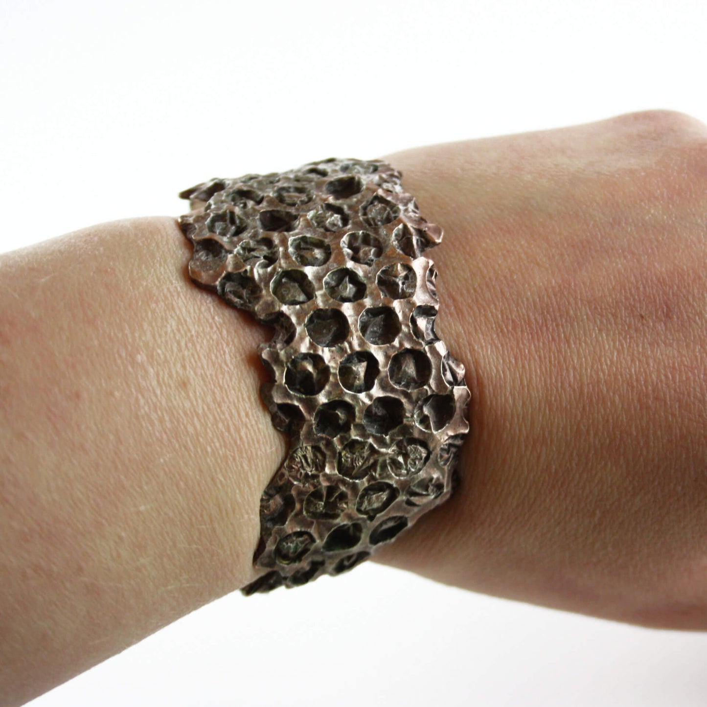 Bangle 925 silver copper-plated