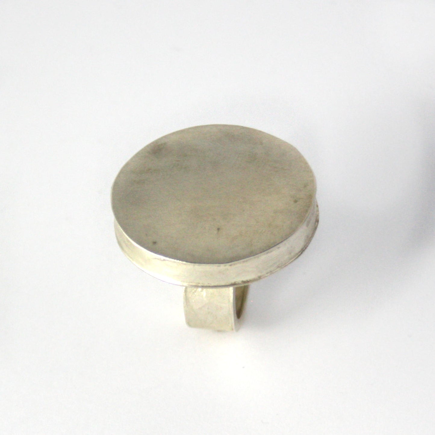 Ring 925 Sterling silver hollow mounted size 55