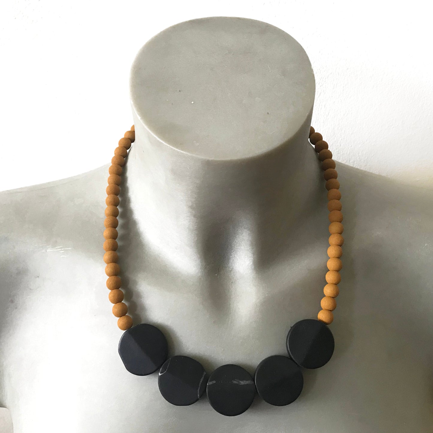 Necklace made of aquamarine and pearls 925 silver