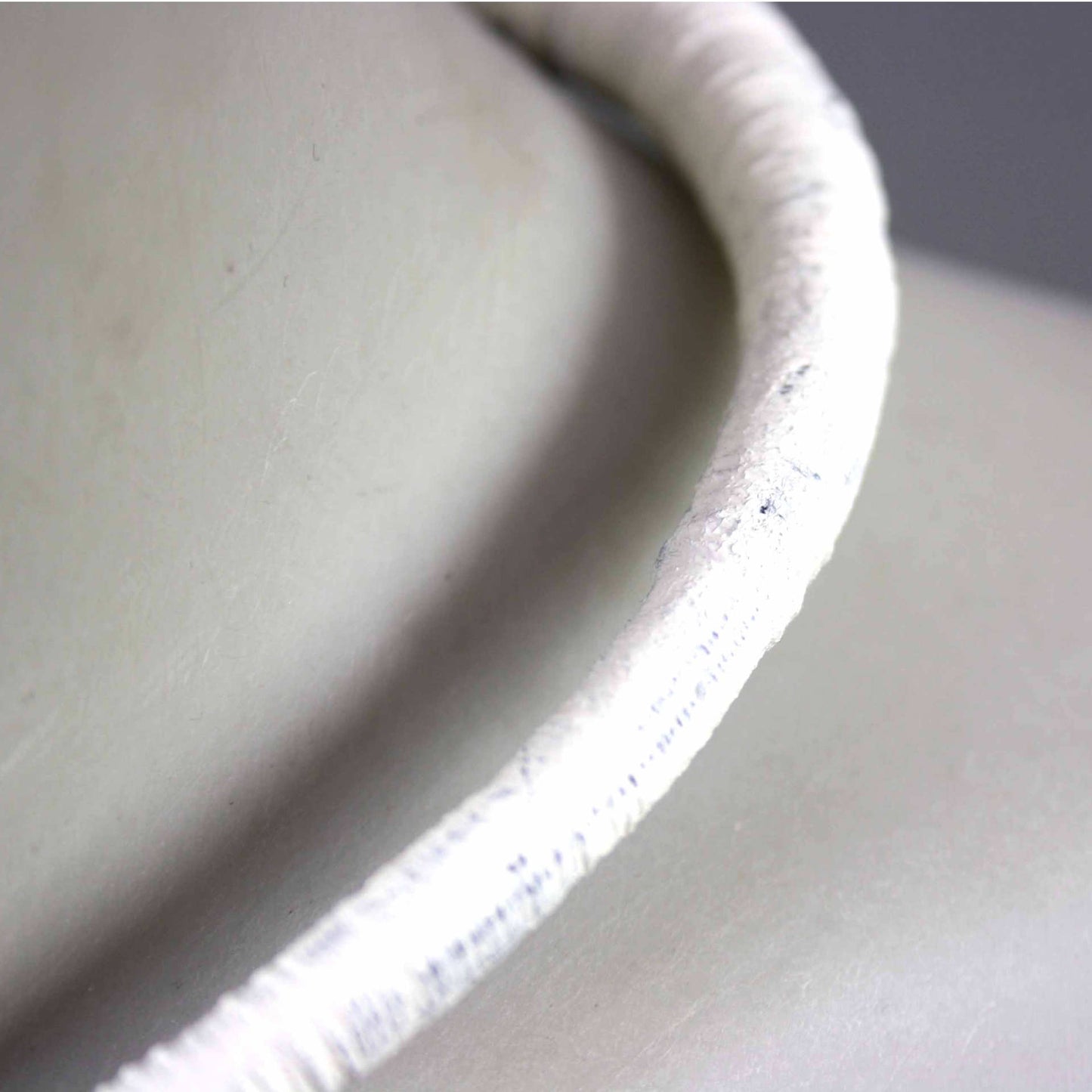 Textile Choker Yarn Resin 925 Silver Champagne