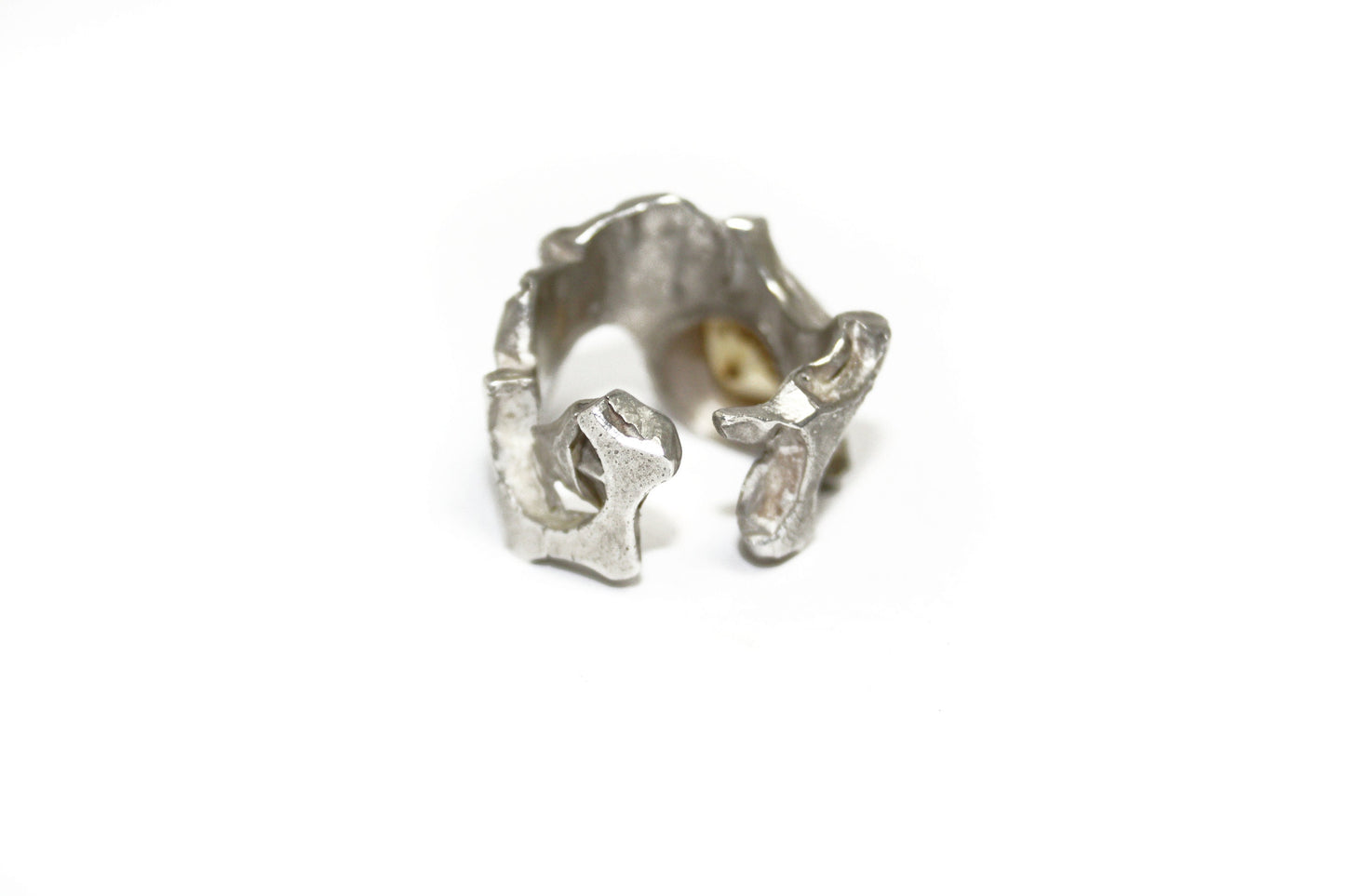 Ring 925 silver with citrine size. 55