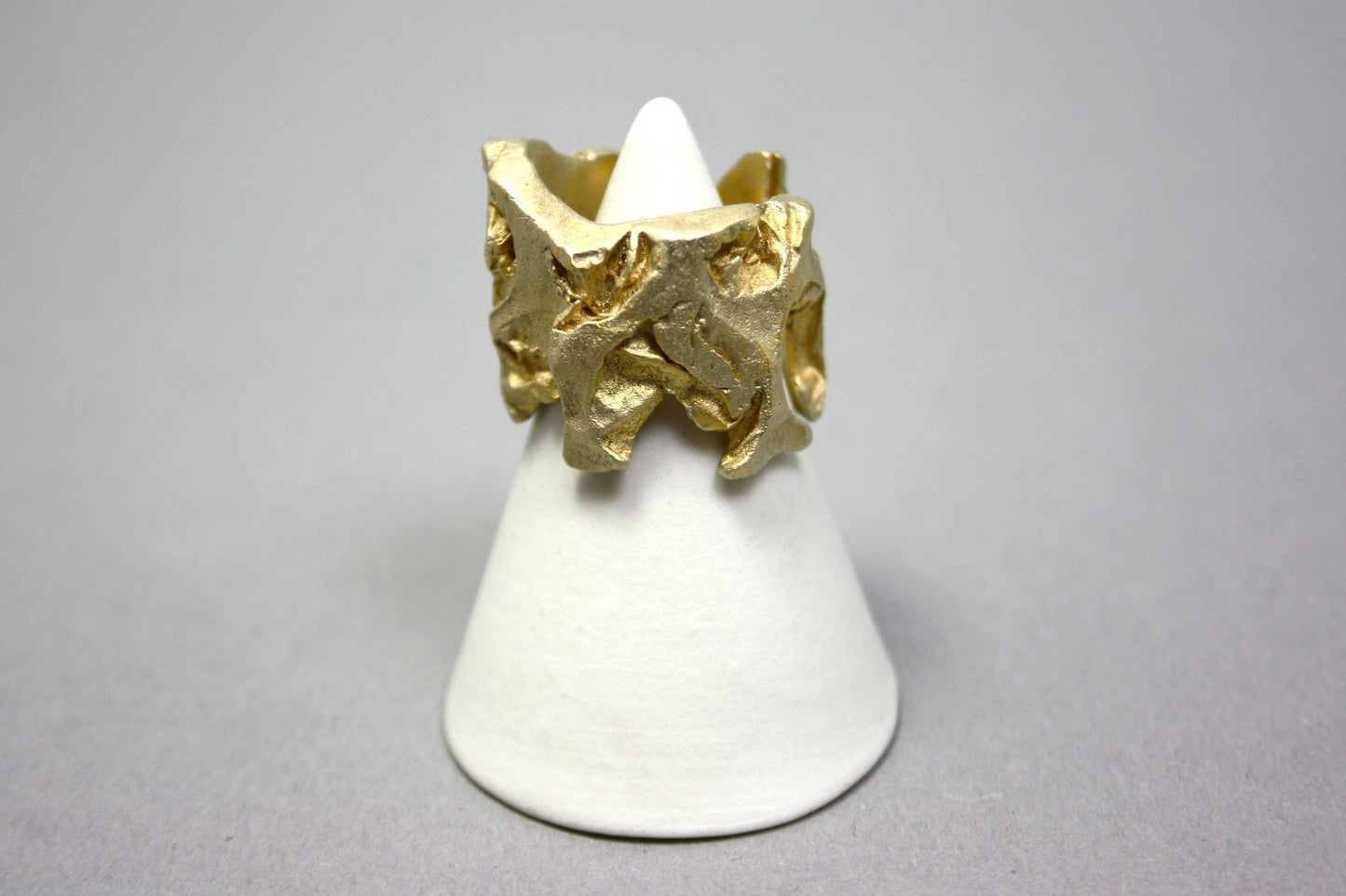 Ring 925 silver gold-plated size. 53
