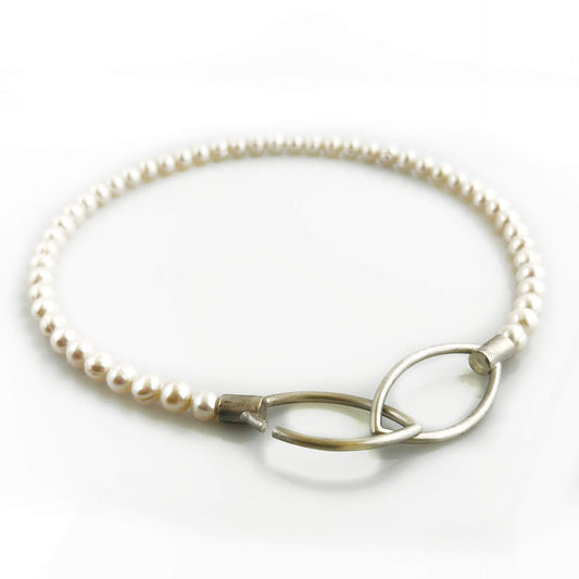 Necklace Freshwater Pearls 925 Silver